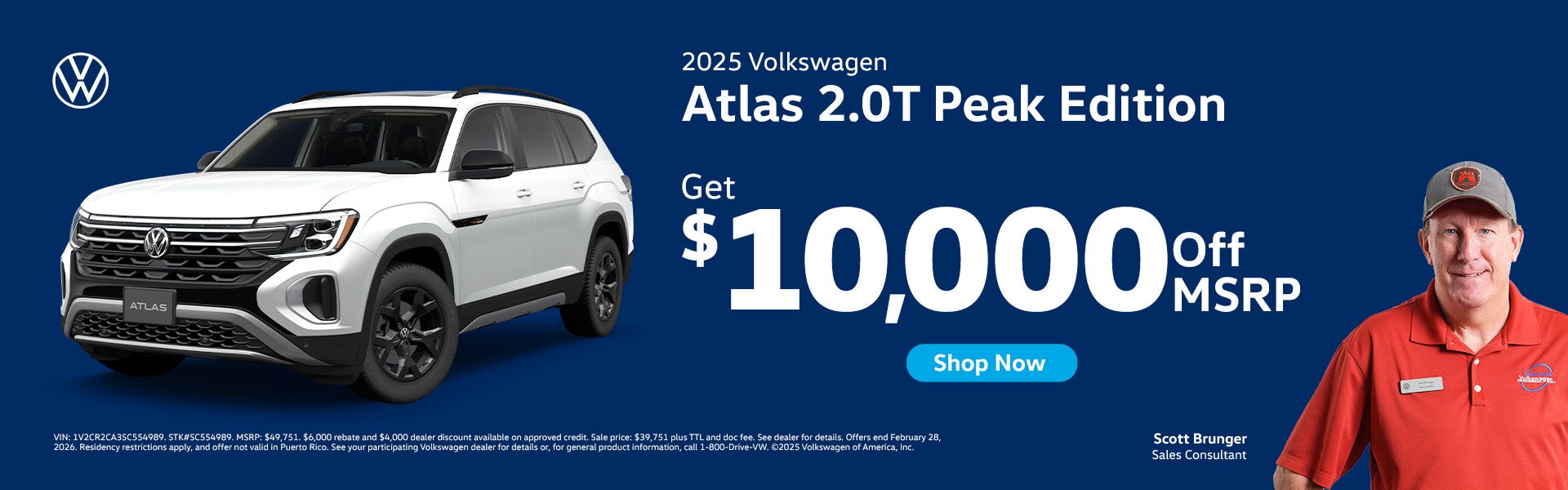 2025 Atlas 2.0T Peak Edition