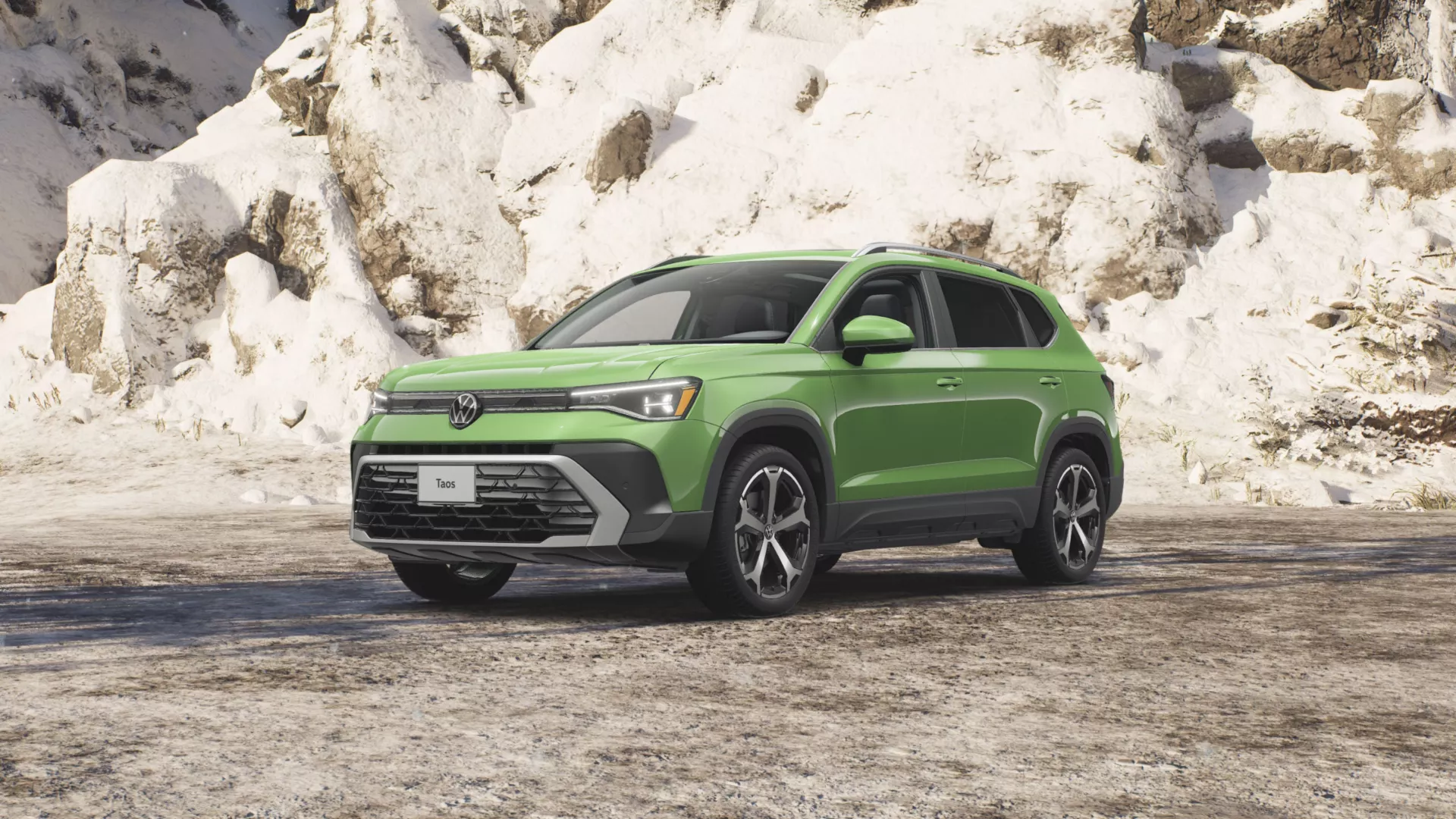 2025 Volkswagen Taos Green Exterior