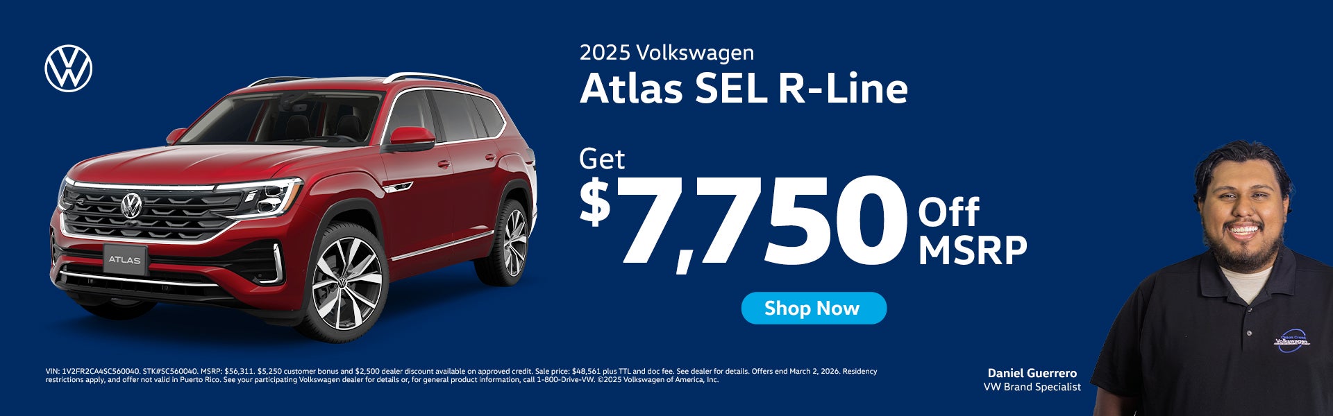 2025 Atlas SEL R-Line