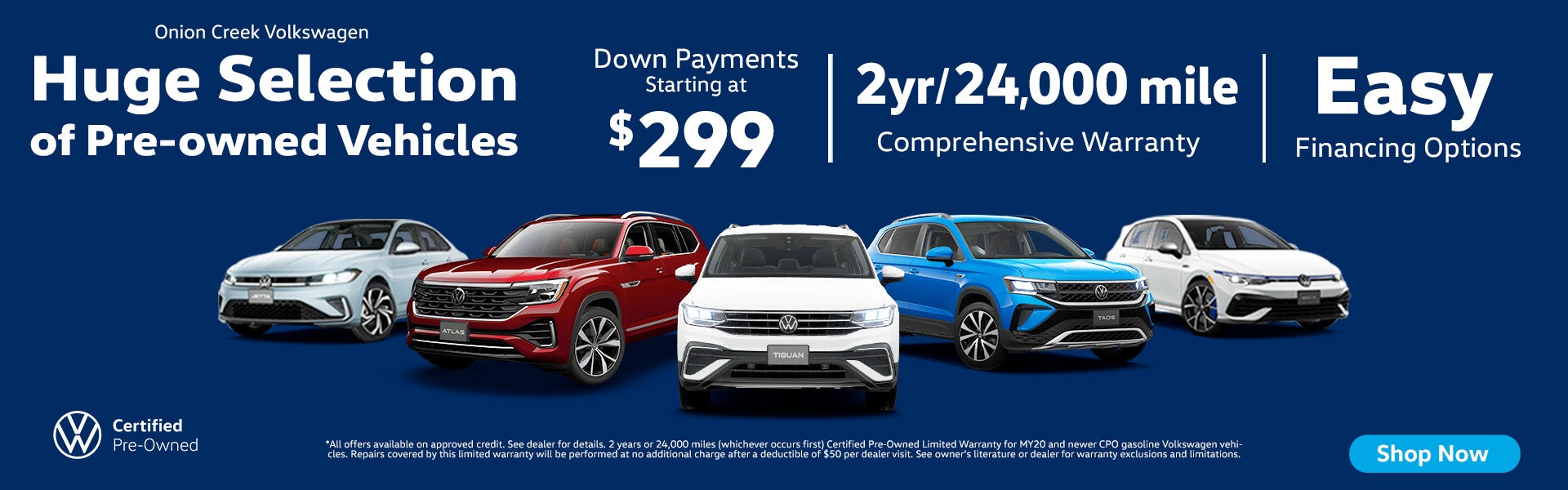 Huge Selection of Pre-Owned Vehicles